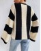 KNIT OVERSIZED SWEATER WITH STRIPES